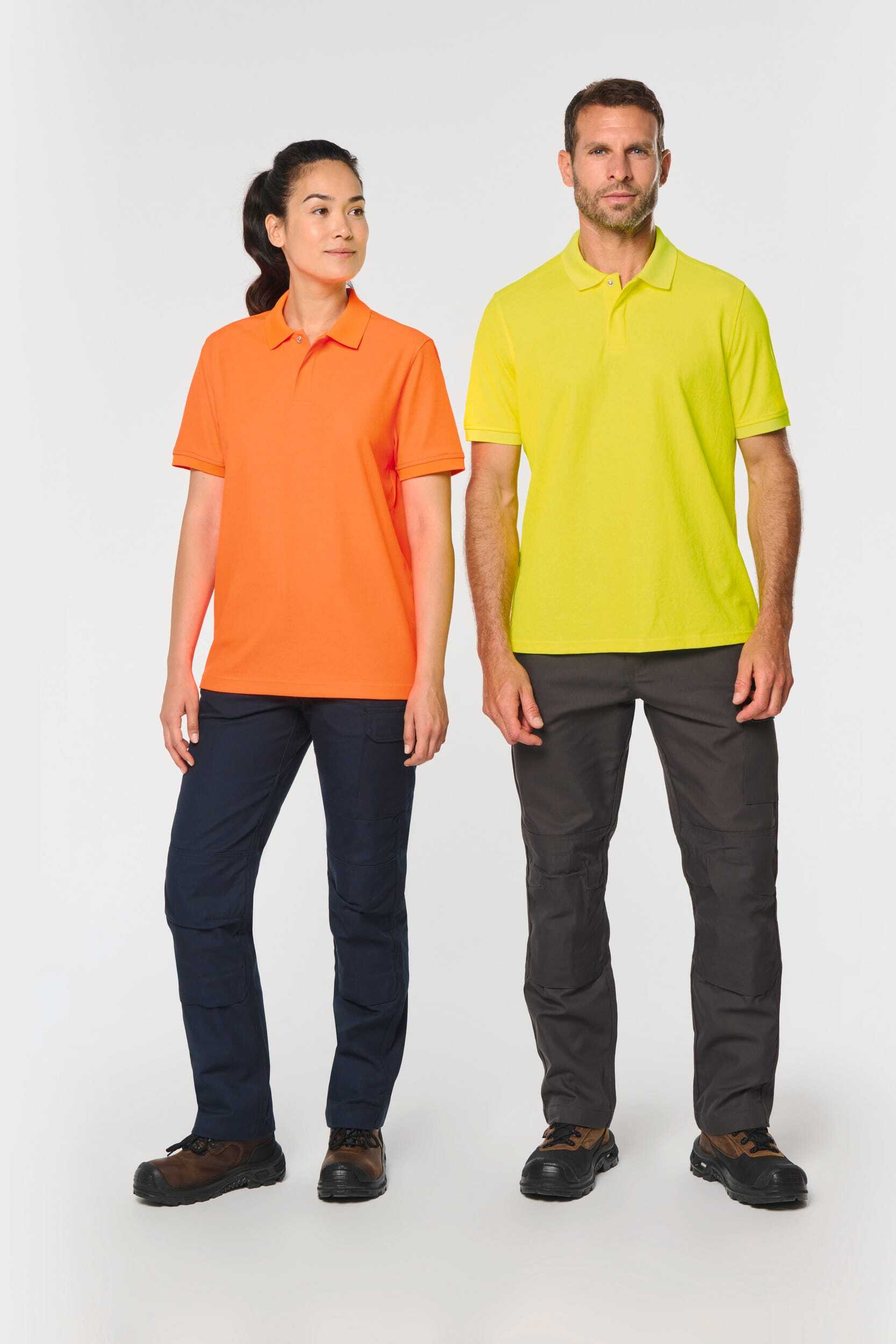 Polos personnalisable WK. DESIGNED TO WORK Polo unisexe écoresponsable coton/polyester