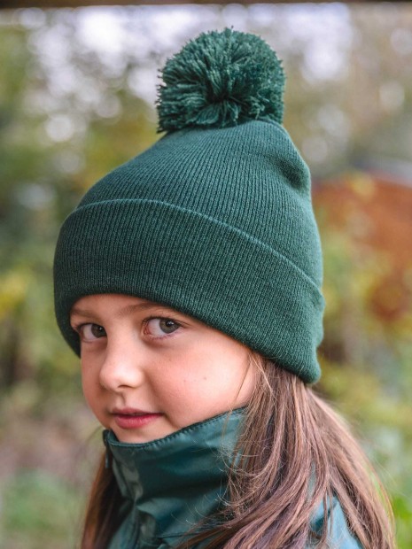 Bonnets à personnaliser RESULT Bonnet pompon BEANIE 