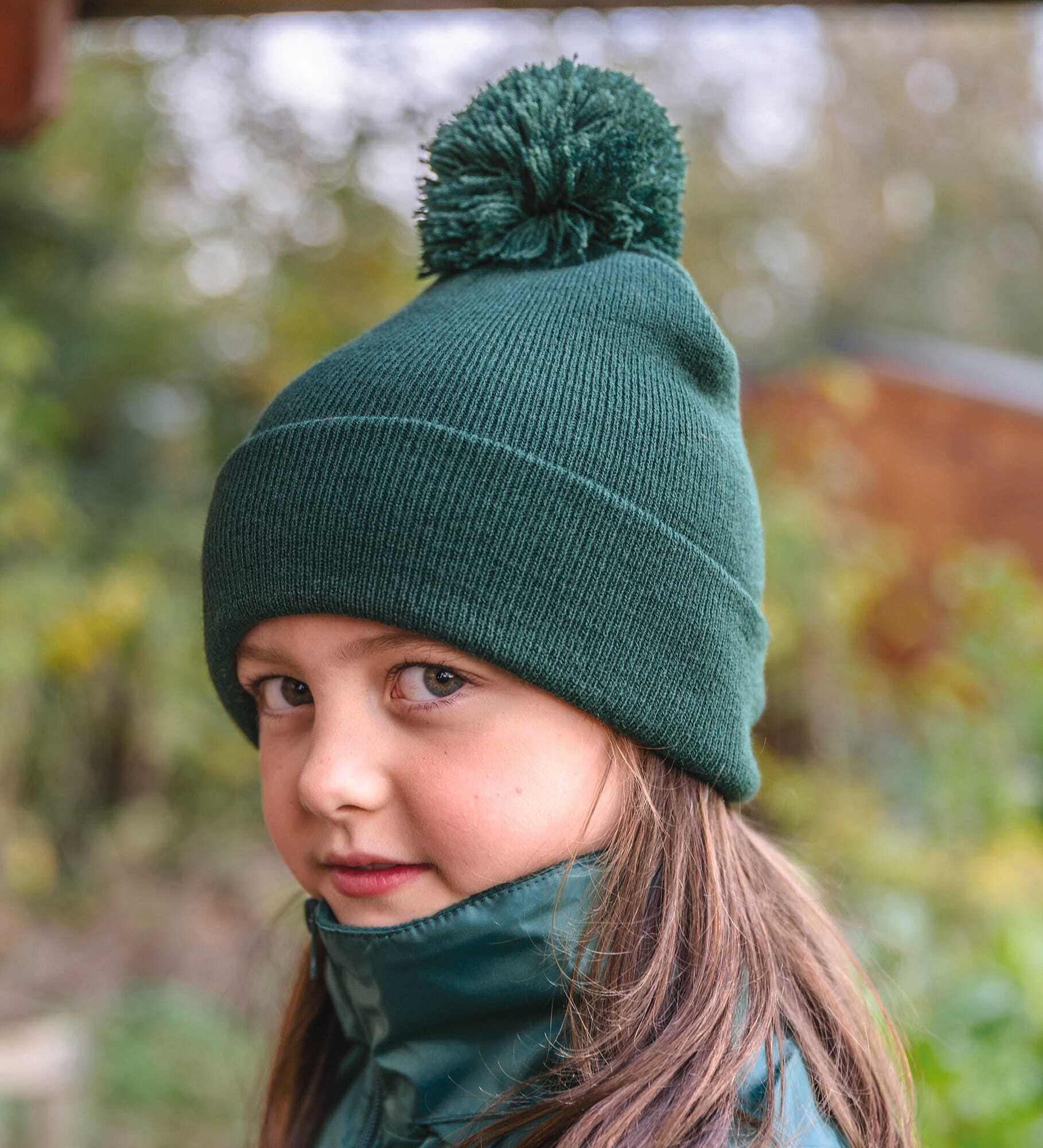 Bonnets personnalisable RESULT Bonnet pompon BEANIE