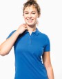 KARIBAN Piqué-Polohemd Bio180 für Damen Poloshirts personalisierbar