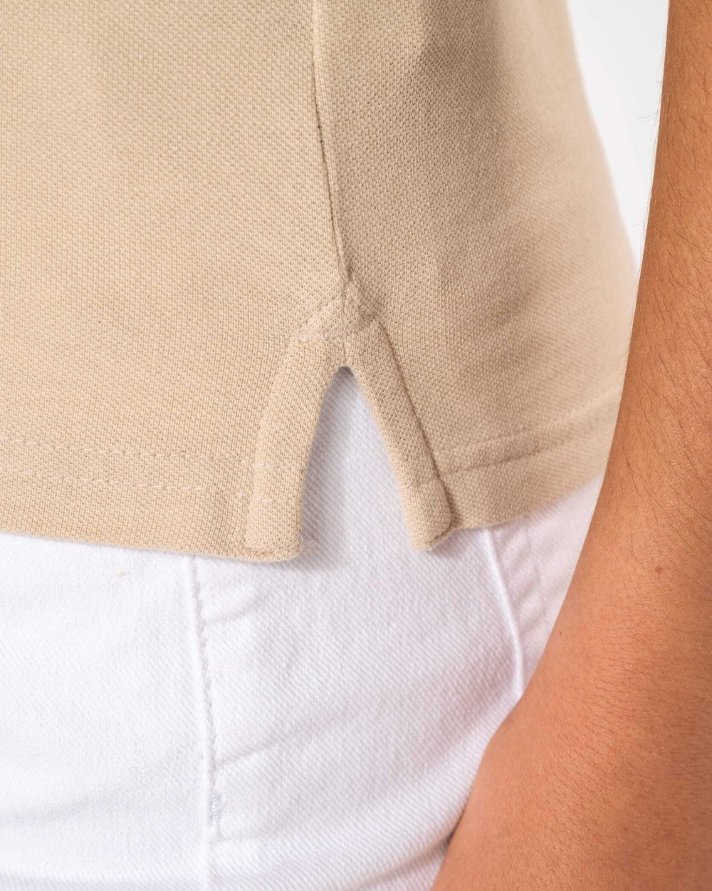 KARIBAN Piqué-Polohemd Bio180 für Damen Poloshirts personalisierbar