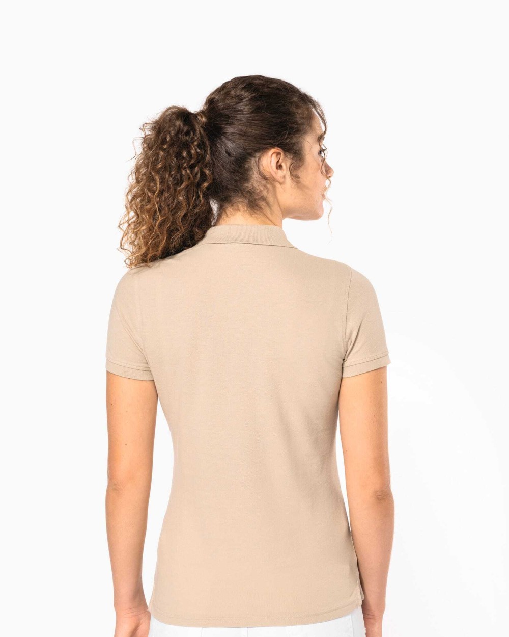 KARIBAN Piqué-Polohemd Bio180 für Damen Poloshirts personalisierbar