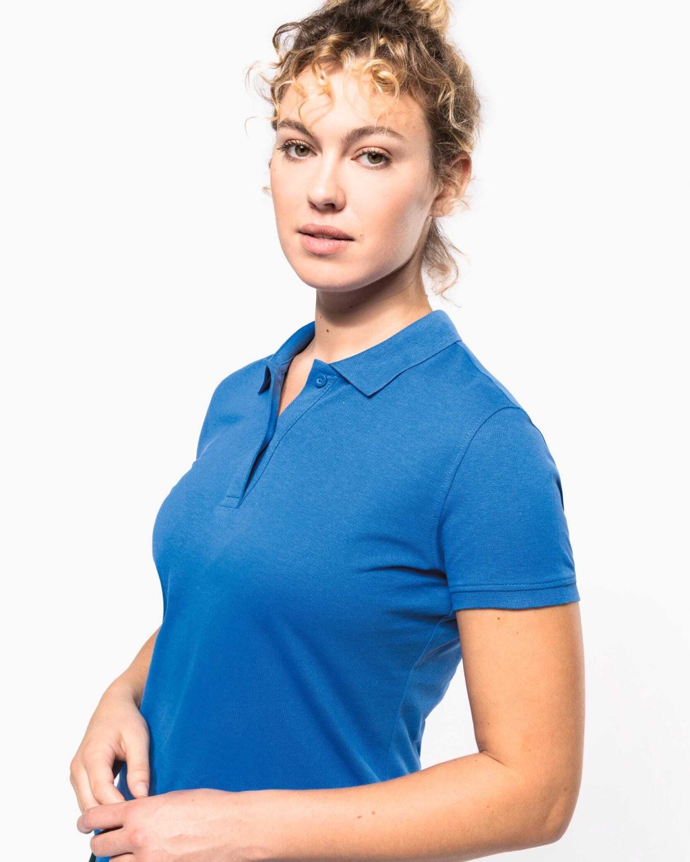 Polo's KARIBAN Piqué-damespolo Bio180 voor bedrukking &amp; borduring