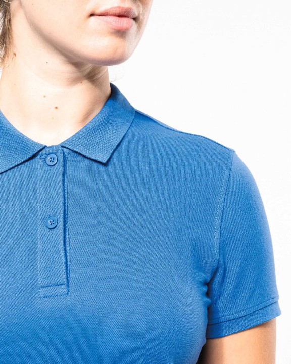 KARIBAN Piqué-Polohemd Bio180 für Damen Poloshirts personalisierbar