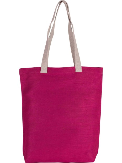 KIMOOD Sac shopping en juco  personnalisable