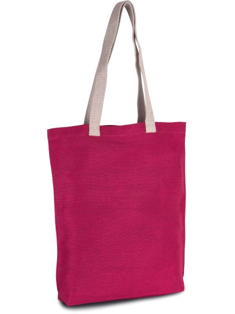 KIMOOD Sac shopping en juco  personnalisable