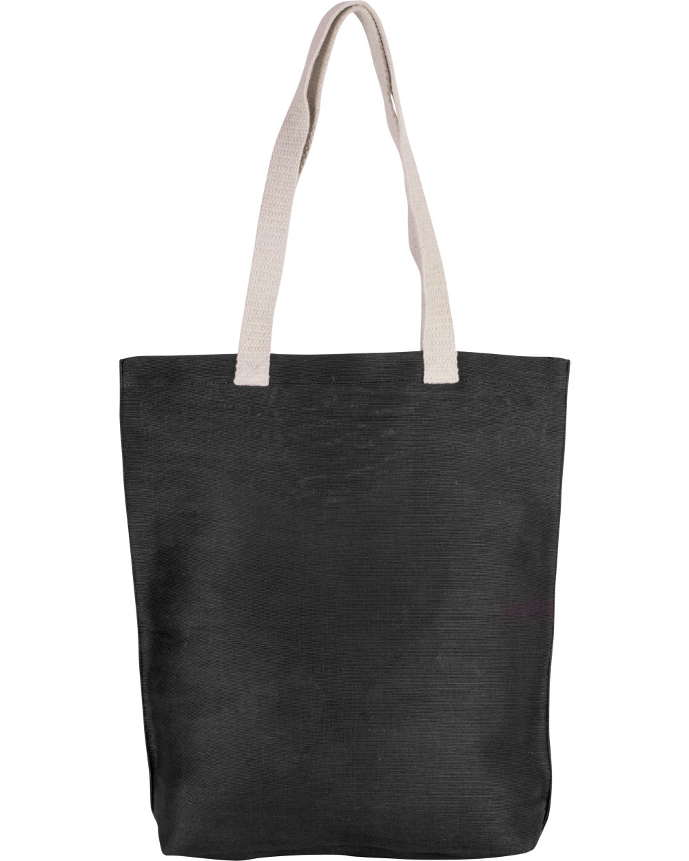 Tote bags KIMOOD Shopper van jute/katoen voor bedrukking &amp; borduring