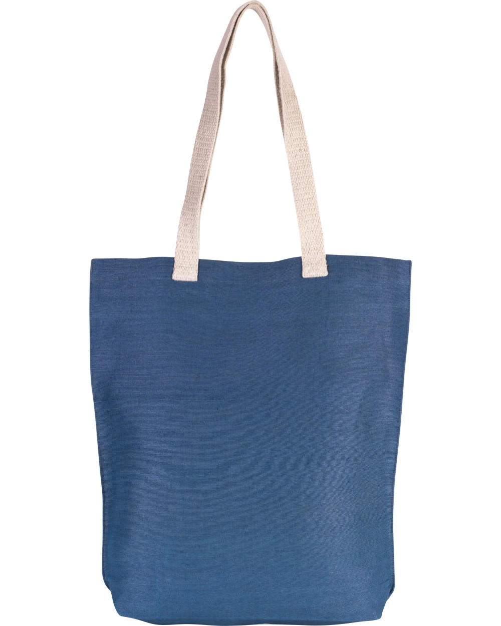 KIMOOD Shoppingtasche aus Jute-Baumwollmischgewebe Tote Bags personalisierbar