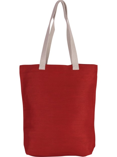 KIMOOD Sac shopping en juco /api/colors/748f471d-86de-4ebc-8000-938e317ec989 personnalisable