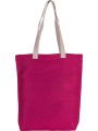 KIMOOD Sac shopping en juco  personnalisable