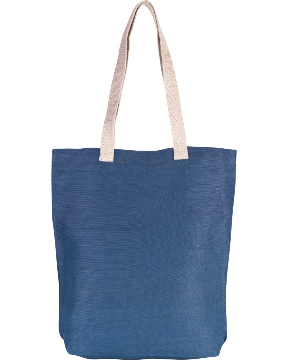 KIMOOD Shoppingtasche aus Jute-Baumwollmischgewebe Tote Bags personalisierbar