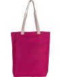 KIMOOD Shoppingtasche aus Jute-Baumwollmischgewebe Tote Bags personalisierbar