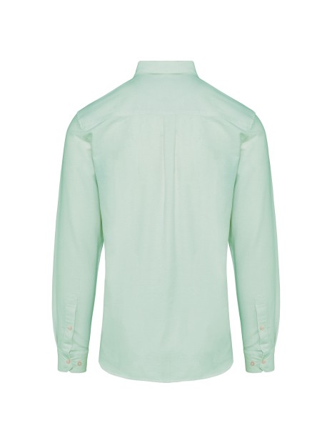 KARIBAN Chemise Oxford manches longues homme /api/colors/84e7ef14-8ef8-4b11-9135-eb76b6a93597 personnalisable