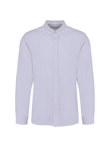 KARIBAN Chemise Oxford manches longues homme /api/colors/d934b52c-be61-46ad-8afb-c292f20b11d6 personnalisable