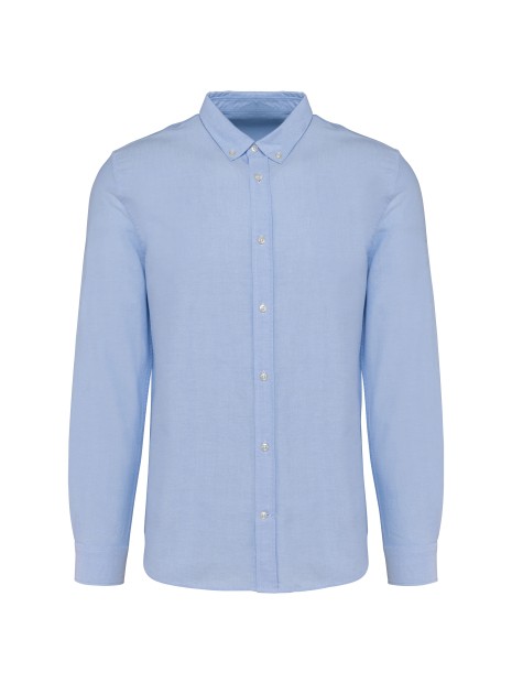 KARIBAN Chemise Oxford manches longues homme /api/colors/7c25af5b-6e06-4b71-a2ab-be06cb3fa774 personnalisable