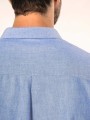 Chemises à personnaliser KARIBAN Chemise Oxford manches longues homme 
