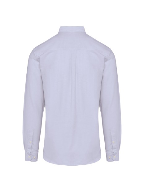 KARIBAN Chemise Oxford manches longues homme /api/colors/d934b52c-be61-46ad-8afb-c292f20b11d6 personnalisable