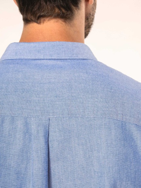 Chemises à personnaliser KARIBAN Chemise Oxford manches longues homme 