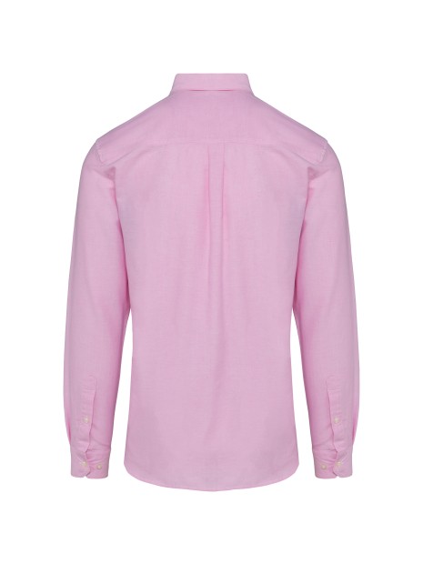 KARIBAN Chemise Oxford manches longues homme /api/colors/1ffb0ad8-cf66-4a6d-93be-d07d9d20ad7c personnalisable