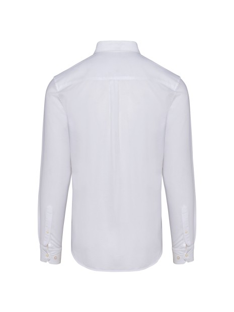 KARIBAN Chemise Oxford manches longues homme /api/colors/7a92cd2d-10d2-40b4-928b-296bb7487506 personnalisable