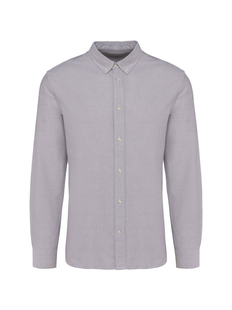 KARIBAN Chemise Oxford manches longues homme /api/colors/54df8038-c5bf-4478-ab2e-1e9bbbbe6972 personnalisable