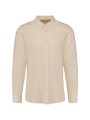KARIBAN Chemise Oxford manches longues homme /api/colors/6d931ef8-9b2b-434a-9537-66fa0fc314aa personnalisable