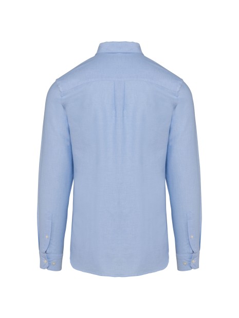 KARIBAN Chemise Oxford manches longues homme /api/colors/7c25af5b-6e06-4b71-a2ab-be06cb3fa774 personnalisable