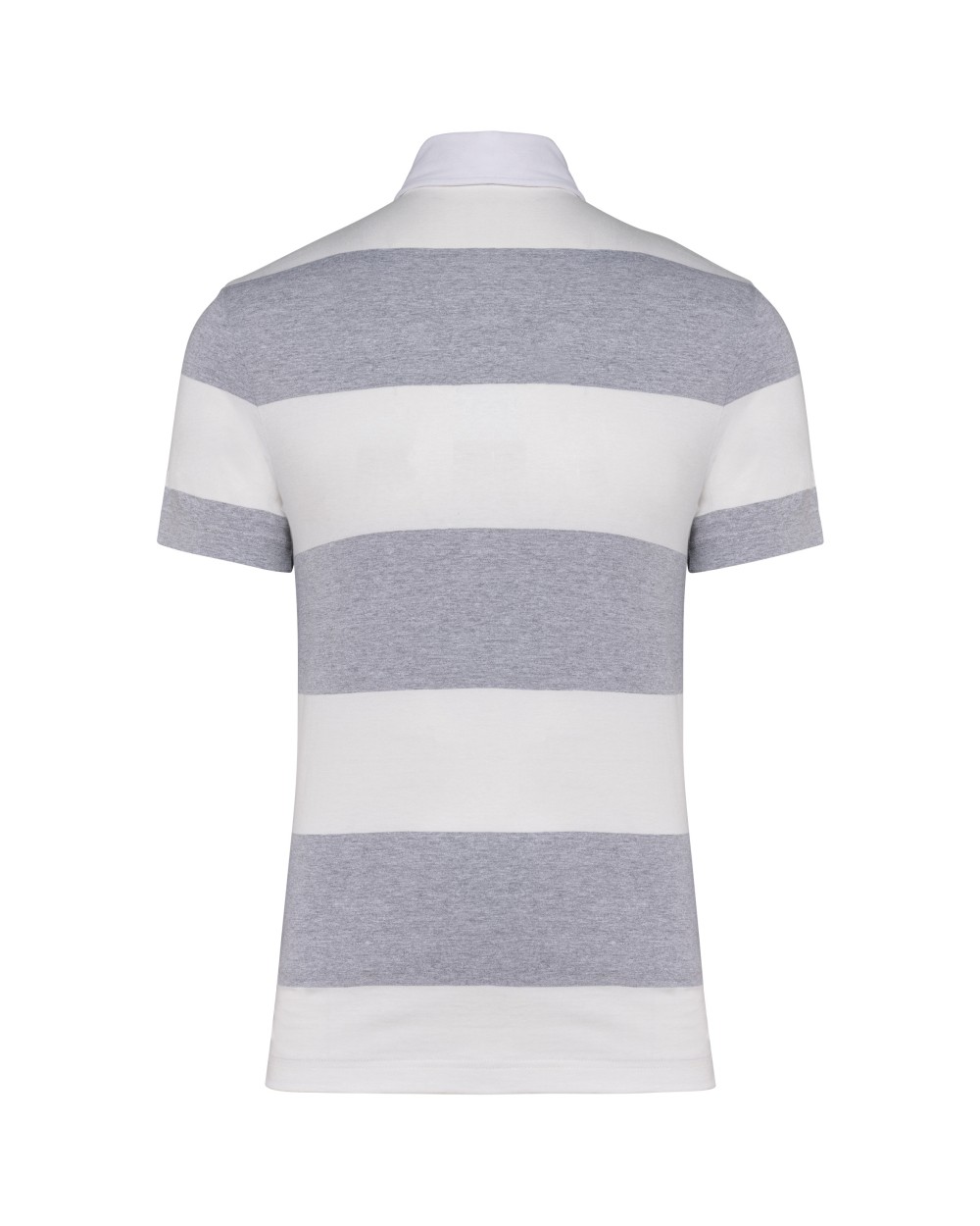 Polos personnalisable KARIBAN Polo rugby rayé manches courtes unisexe