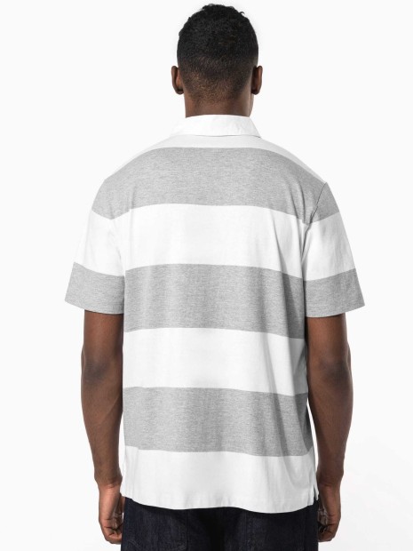 Polos à personnaliser KARIBAN Polo rugby rayé manches courtes unisexe 