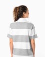 Polos personnalisable KARIBAN Polo rugby rayé manches courtes unisexe