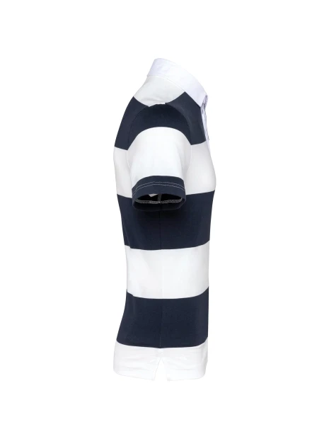 KARIBAN Polo rugby rayé manches courtes unisexe /api/colors/4c56d9a2-217a-4a2b-a210-79f642860e95 personnalisable