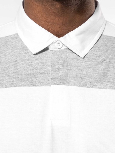 Polos à personnaliser KARIBAN Polo rugby rayé manches courtes unisexe 