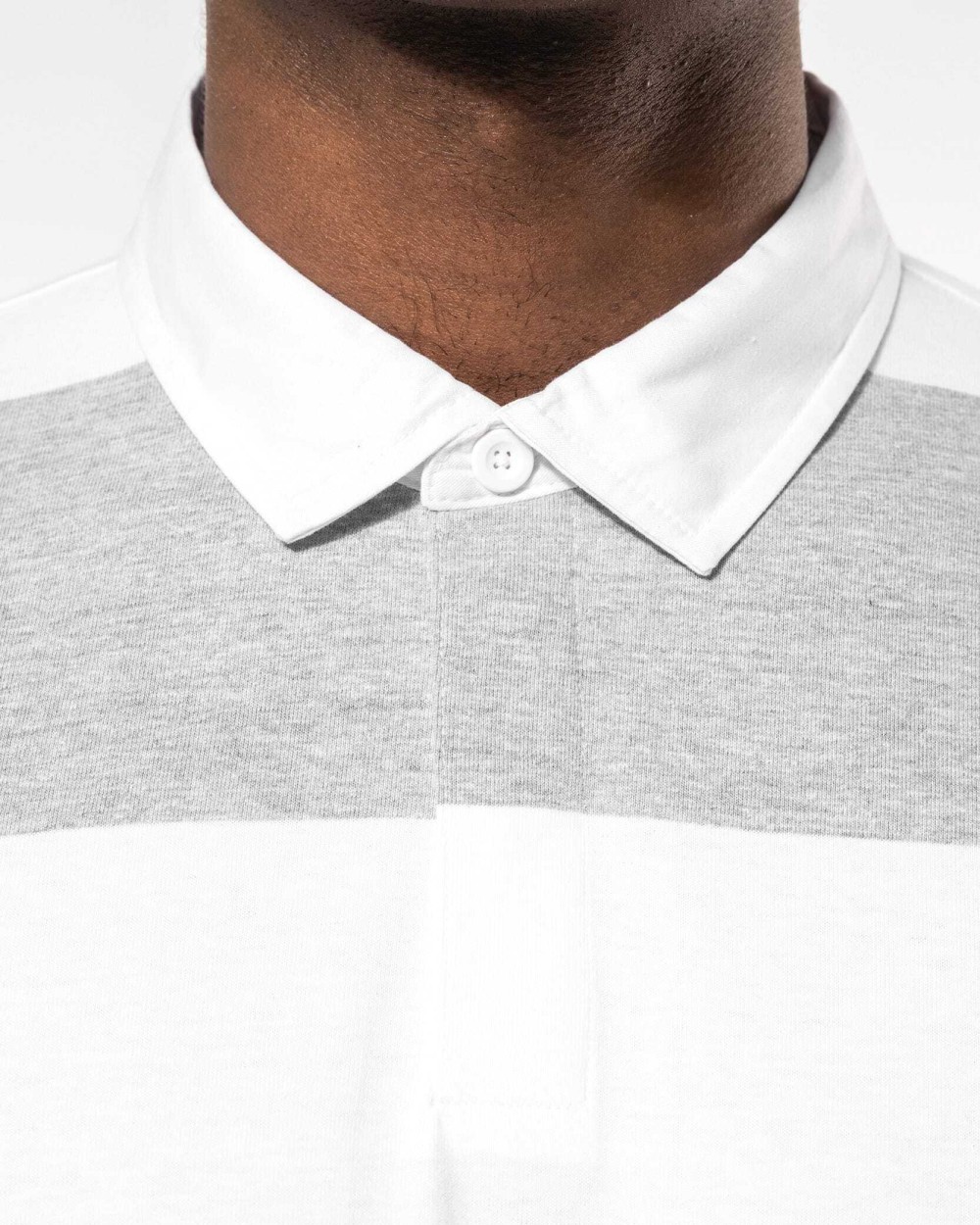 Polos personnalisable KARIBAN Polo rugby rayé manches courtes unisexe