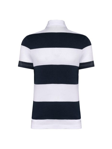 KARIBAN Polo rugby rayé manches courtes unisexe /api/colors/4c56d9a2-217a-4a2b-a210-79f642860e95 personnalisable