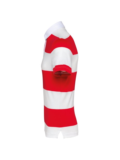 KARIBAN Polo rugby rayé manches courtes unisexe /api/colors/dacab245-729a-4484-b3fe-ee2fefd52389 personnalisable