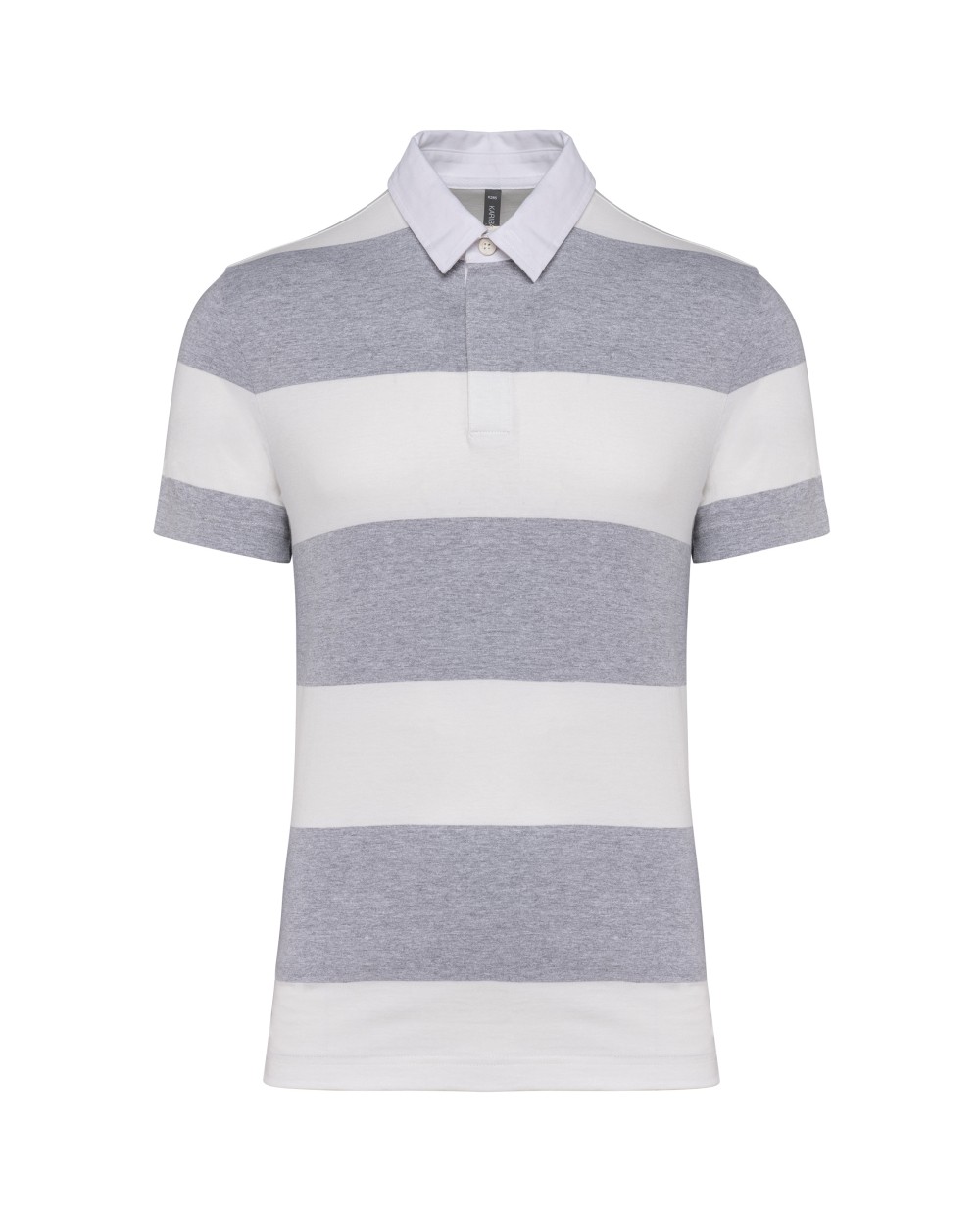 Polos personnalisable KARIBAN Polo rugby rayé manches courtes unisexe