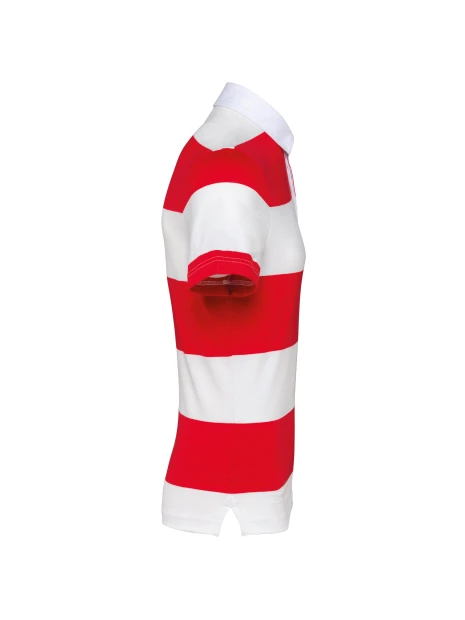 KARIBAN Polo rugby rayé manches courtes unisexe /api/colors/dacab245-729a-4484-b3fe-ee2fefd52389 personnalisable