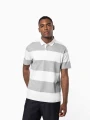 Polos à personnaliser KARIBAN Polo rugby rayé manches courtes unisexe 