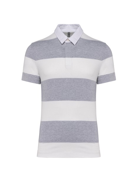 KARIBAN Polo rugby rayé manches courtes unisexe /api/colors/308bd561-7f49-4ba7-9c85-bd57015c6a97 personnalisable