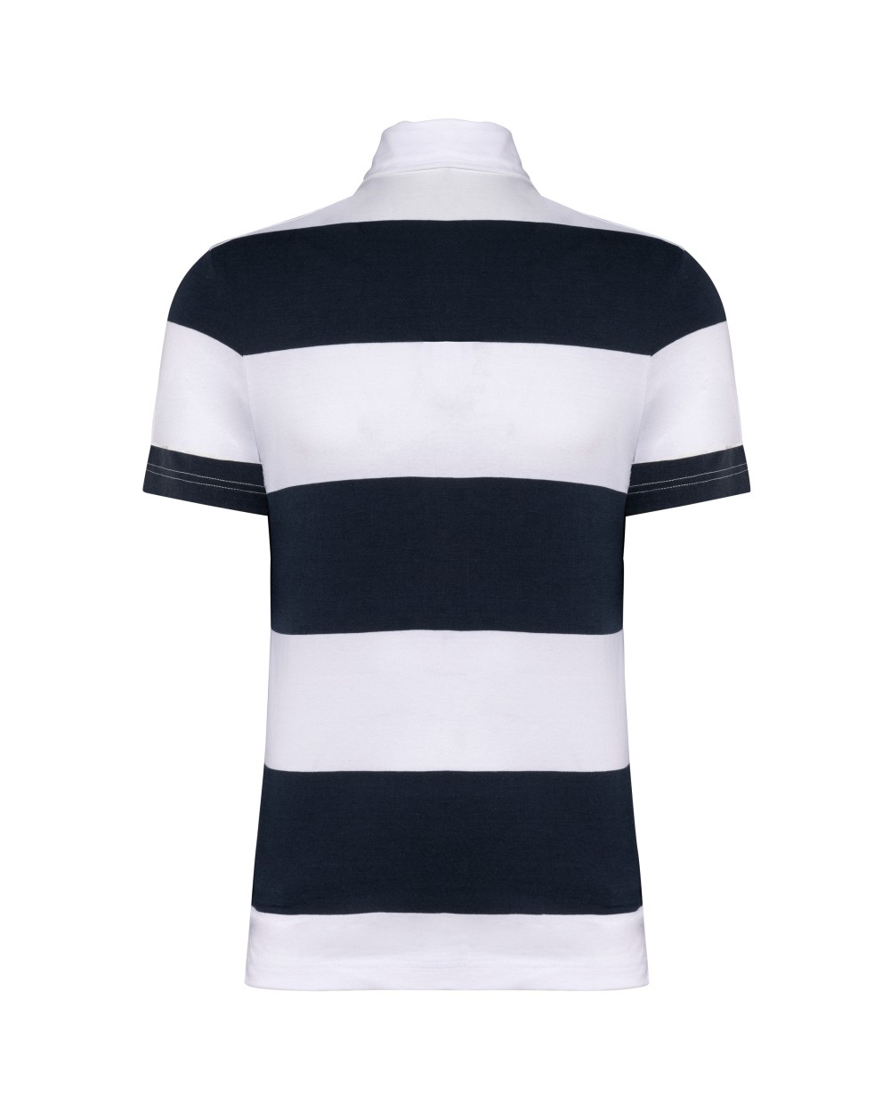 Polos personnalisable KARIBAN Polo rugby rayé manches courtes unisexe
