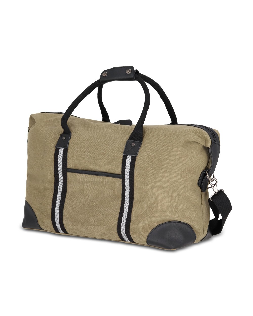 Tassen & Zakken 4DO Gerecycled katoenen canvas weekendtas Harper voor bedrukking &amp; borduring