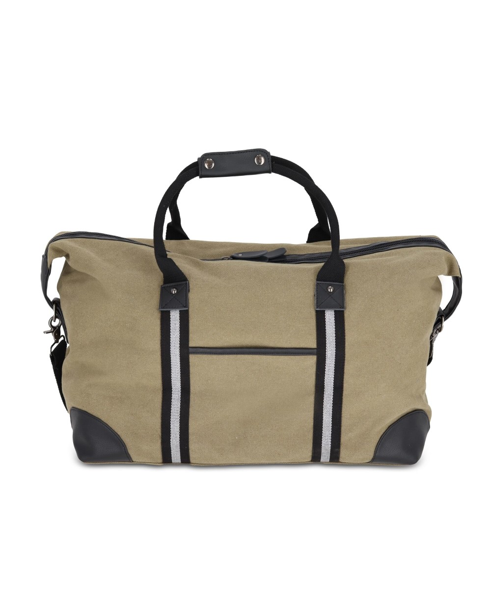 Tassen & Zakken 4DO Gerecycled katoenen canvas weekendtas Harper voor bedrukking &amp; borduring