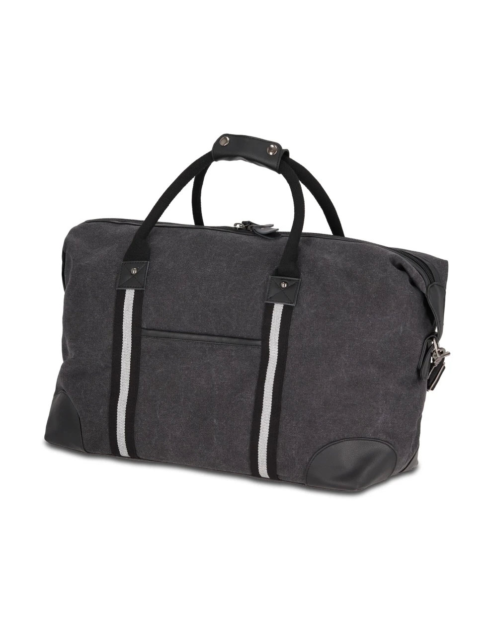 Tassen & Zakken 4DO Gerecycled katoenen canvas weekendtas Harper voor bedrukking &amp; borduring