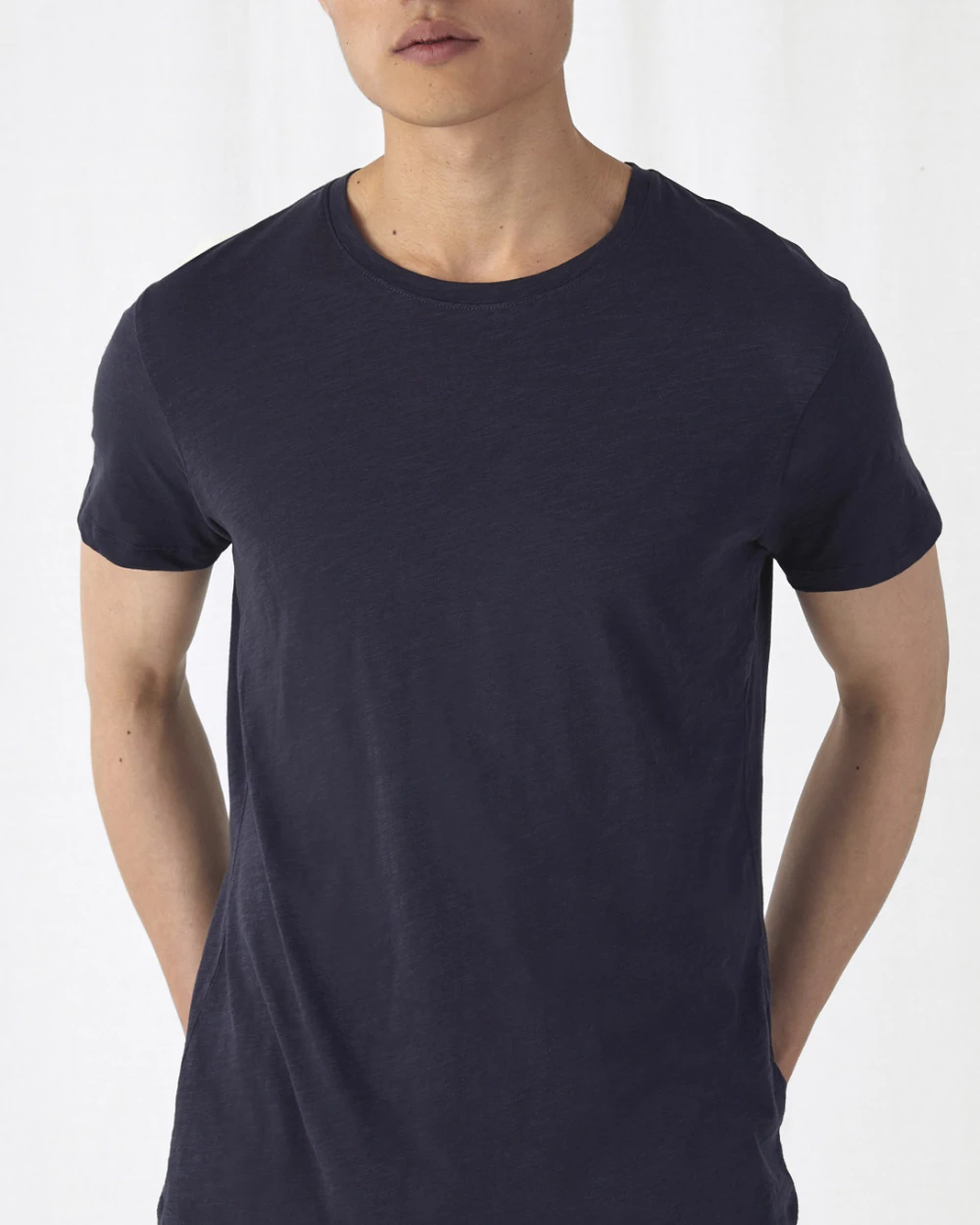 T-shirts B&C INSPIRE SLUB T/MEN voor bedrukking &amp; borduring