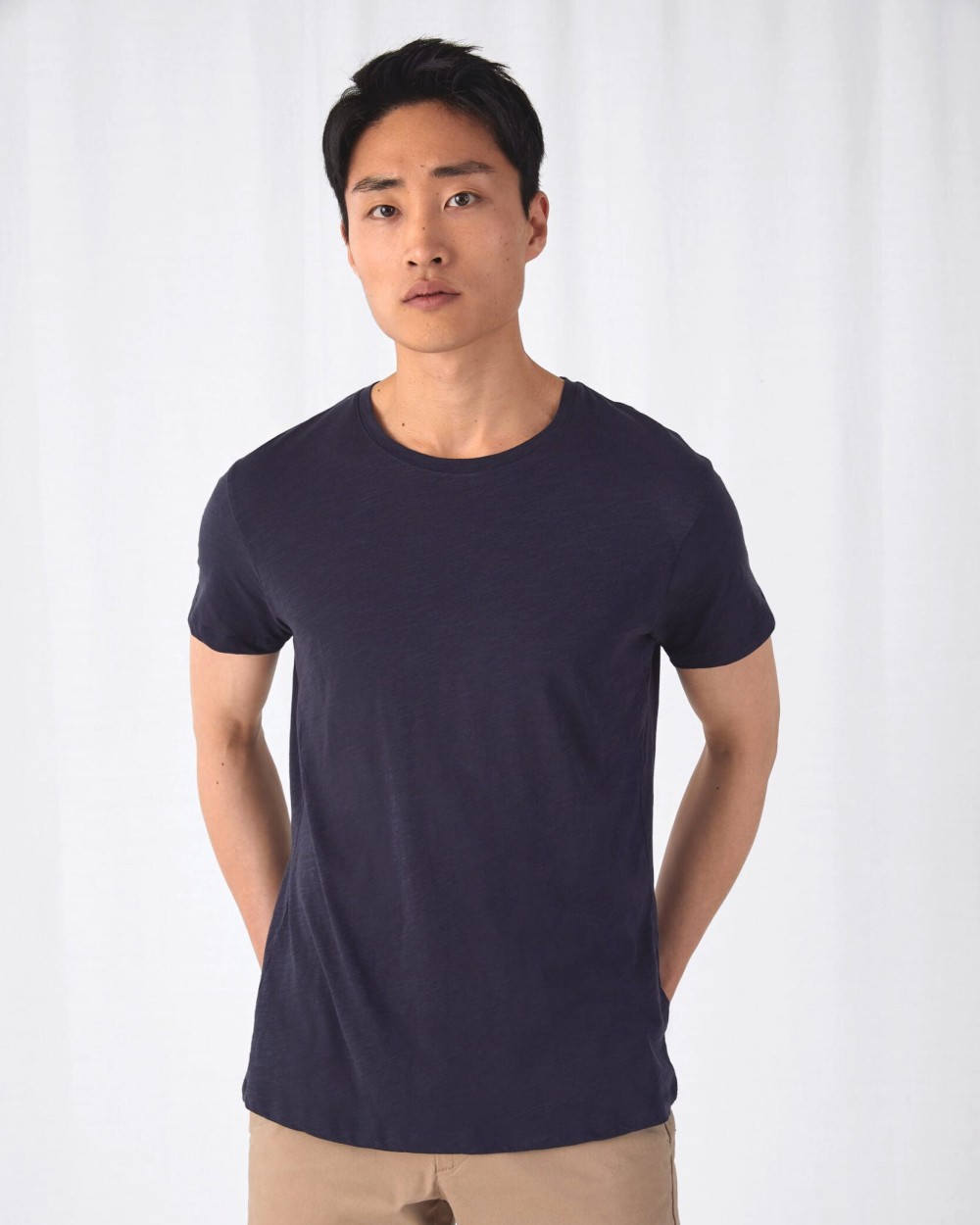 T-shirts B&C INSPIRE SLUB T/MEN voor bedrukking &amp; borduring