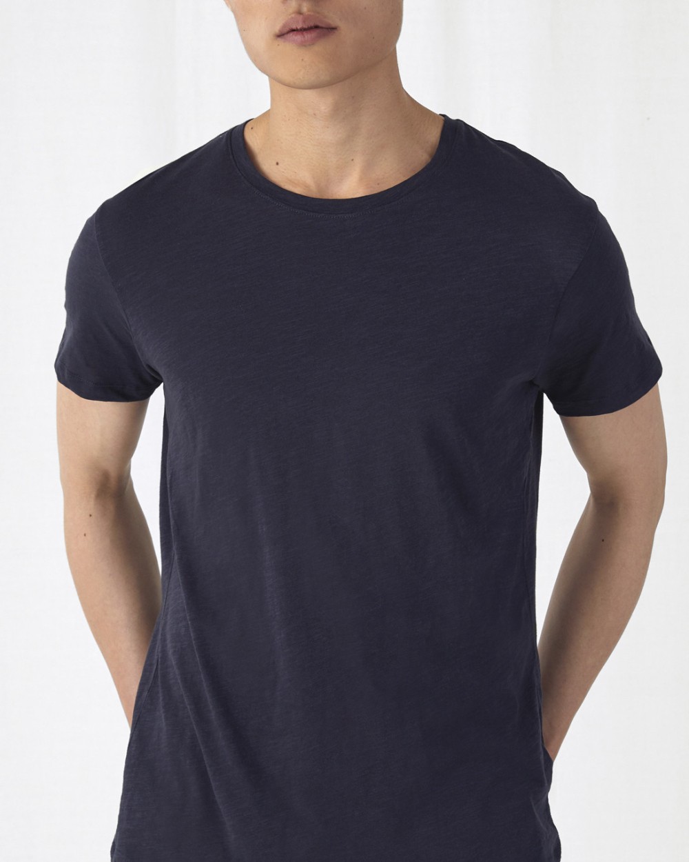 T-shirts B&C INSPIRE SLUB T/MEN voor bedrukking &amp; borduring