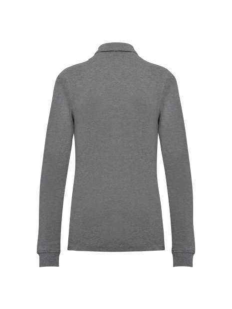 KARIBAN Polo piqué manches longues Bio180 femme /api/colors/5fcefcdd-901a-471b-86f6-fd6b6c59cd10 personnalisable