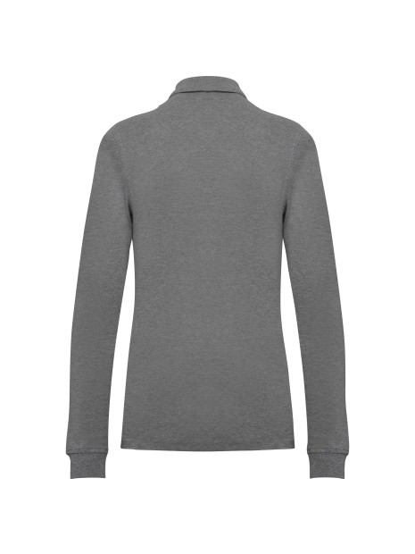 KARIBAN Polo piqué manches longues Bio180 femme /api/colors/5fcefcdd-901a-471b-86f6-fd6b6c59cd10 personnalisable
