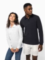 Polos à personnaliser KARIBAN Polo piqué manches longues Bio180 femme 