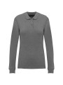 KARIBAN Polo piqué manches longues Bio180 femme /api/colors/5fcefcdd-901a-471b-86f6-fd6b6c59cd10 personnalisable